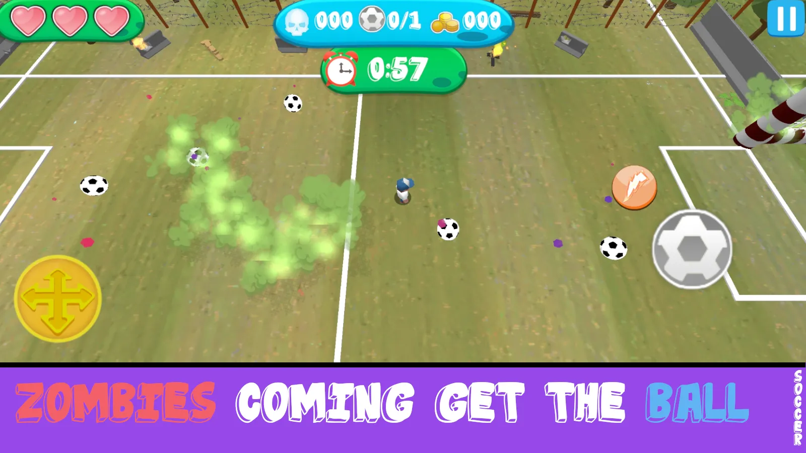 Soccer Apocalypse Survival | Indus Appstore | Screenshot