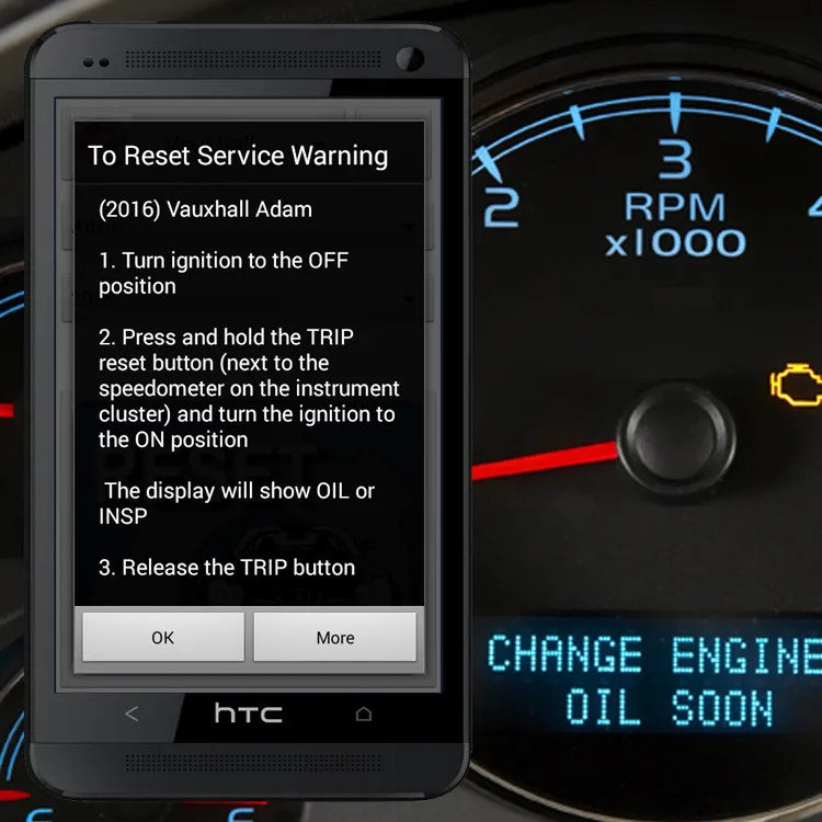 Vehicle Service Reset Oil | Indus Appstore | Screenshot