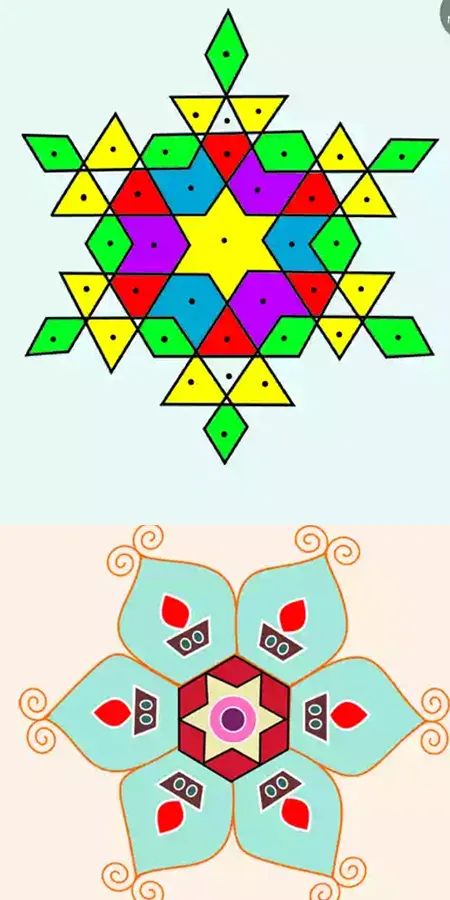 Simple Rangoli Designs 2020 | Indus Appstore | Screenshot