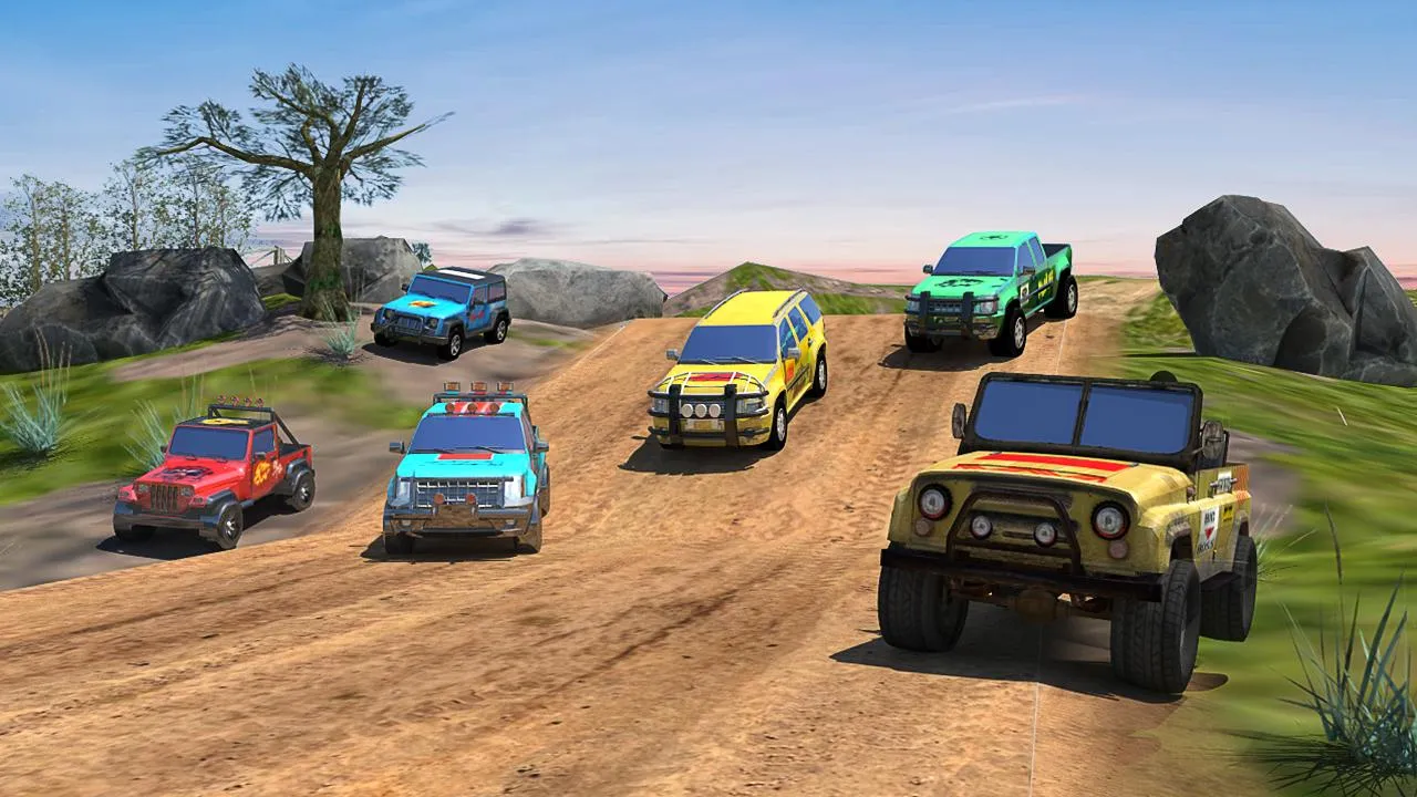 4x4 Offroad Jeep Driving Games | Indus Appstore | Screenshot