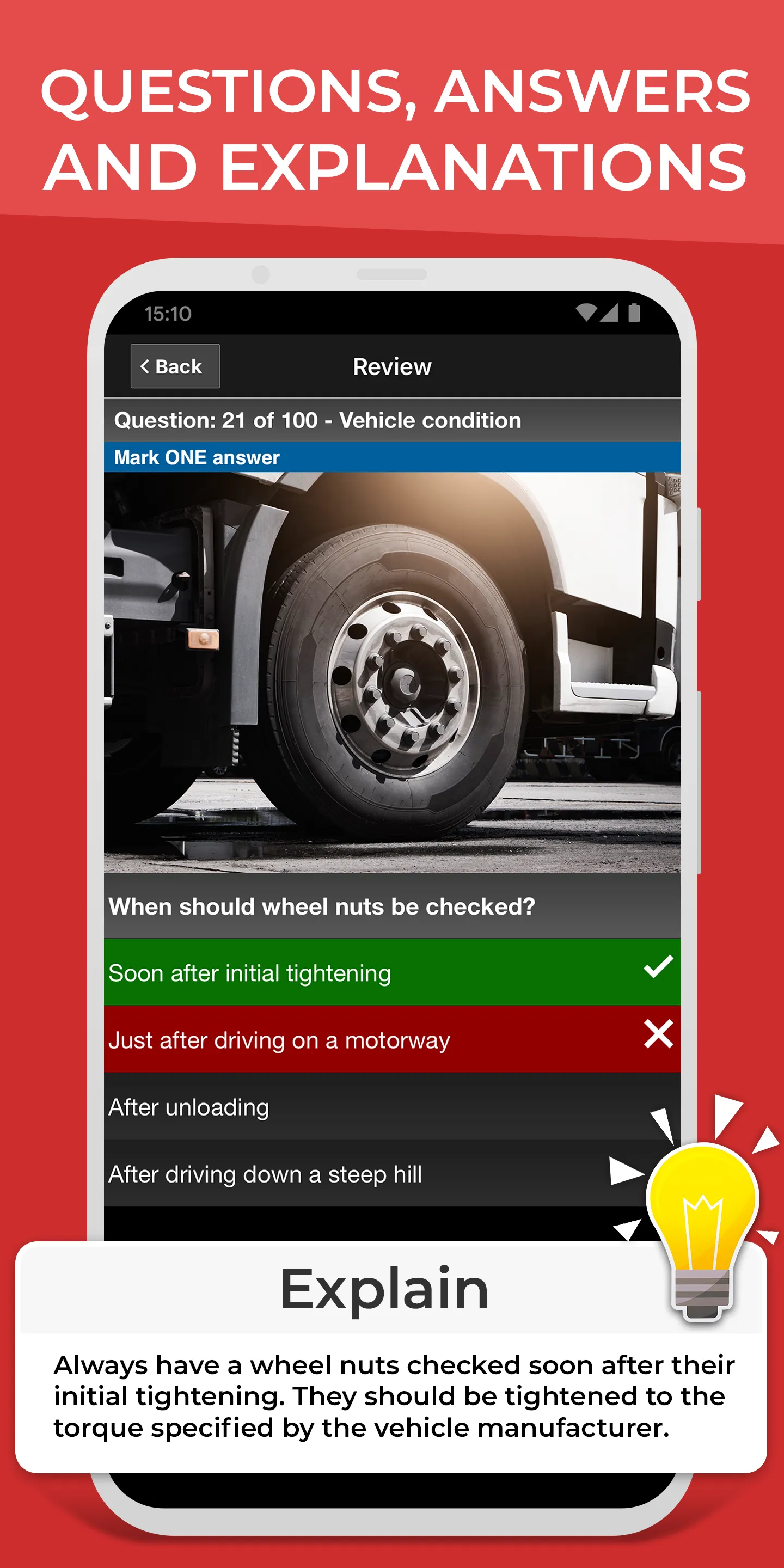 LGV Theory Test UK (HGV) | Indus Appstore | Screenshot