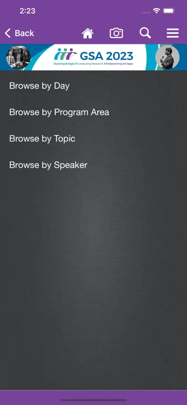 GSA Events | Indus Appstore | Screenshot