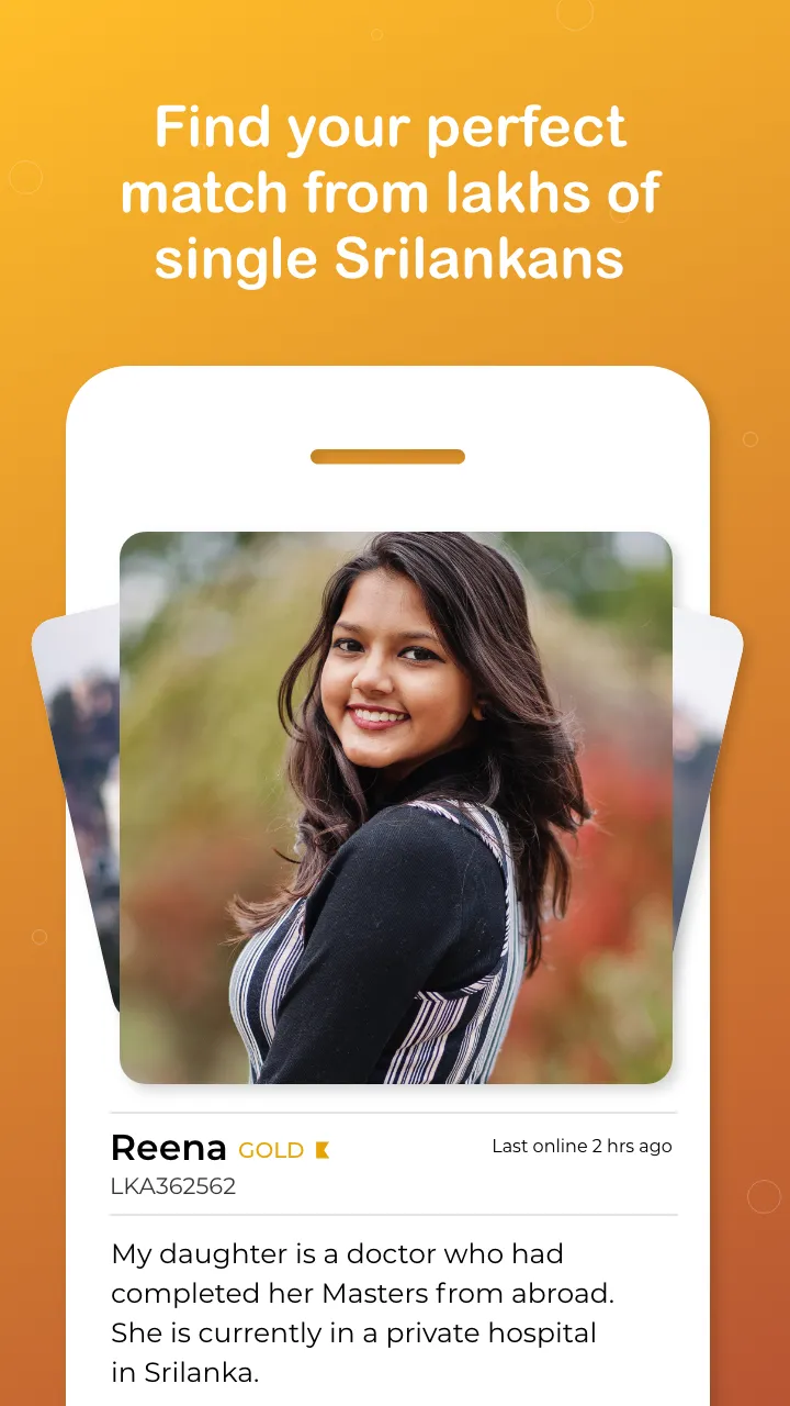 Srilankan Matrimony®-Sri Lanka | Indus Appstore | Screenshot