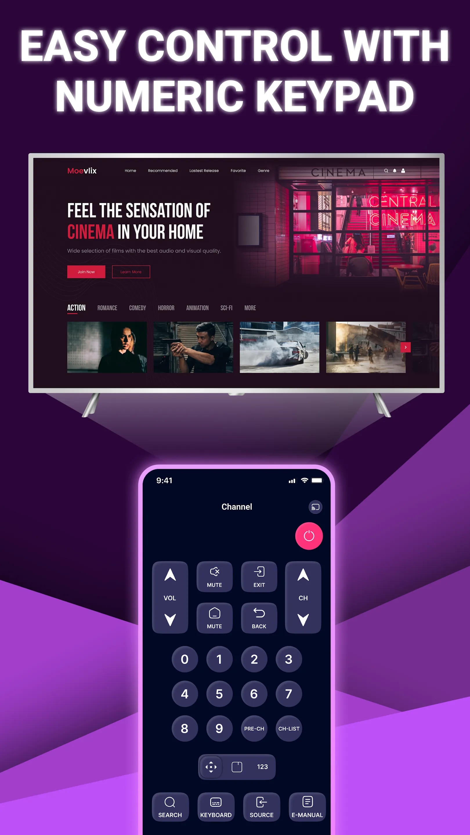 TV Remote: Universal Remote | Indus Appstore | Screenshot