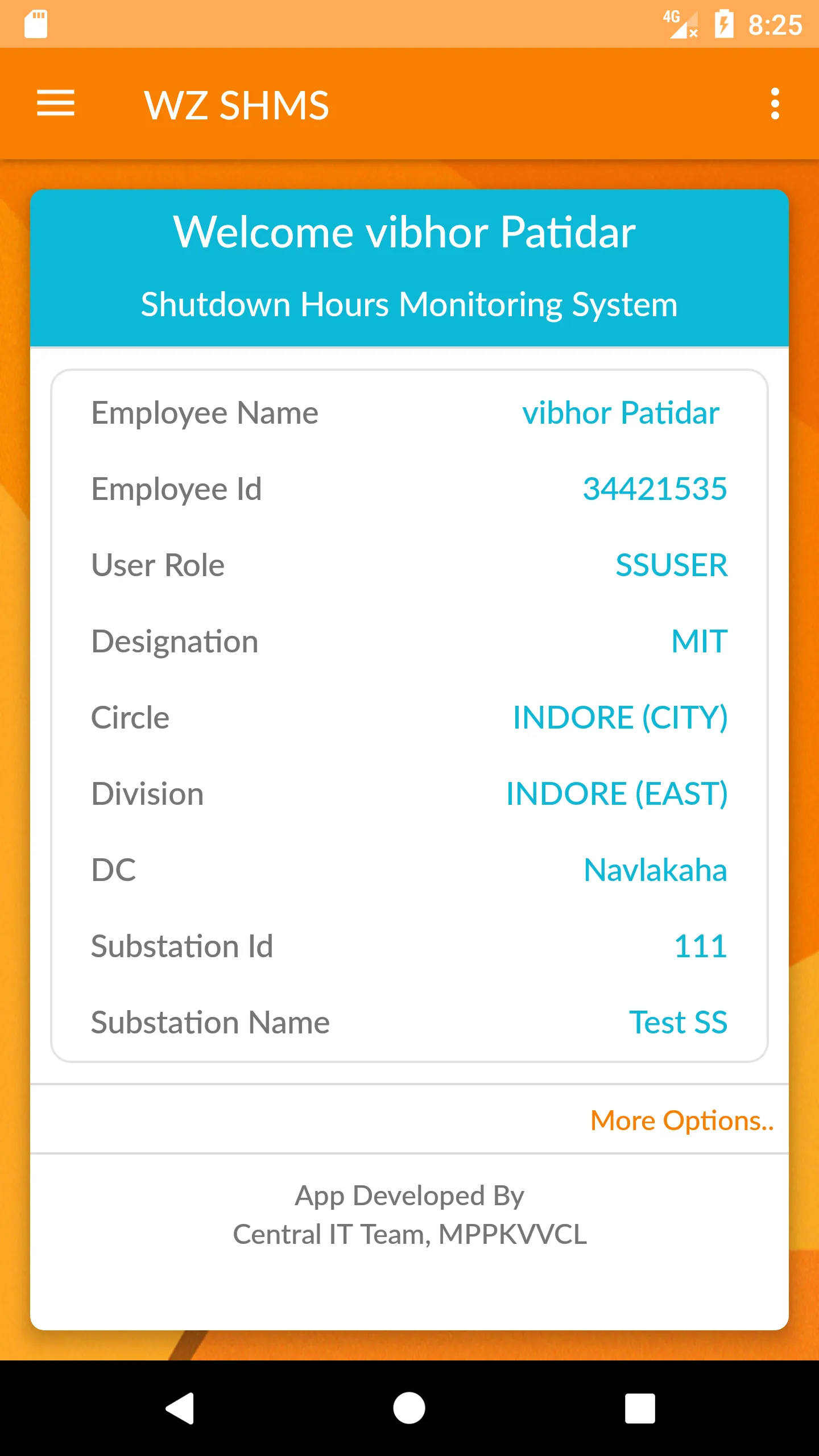 WZ SHMS: Shutdown-Monitoring | Indus Appstore | Screenshot