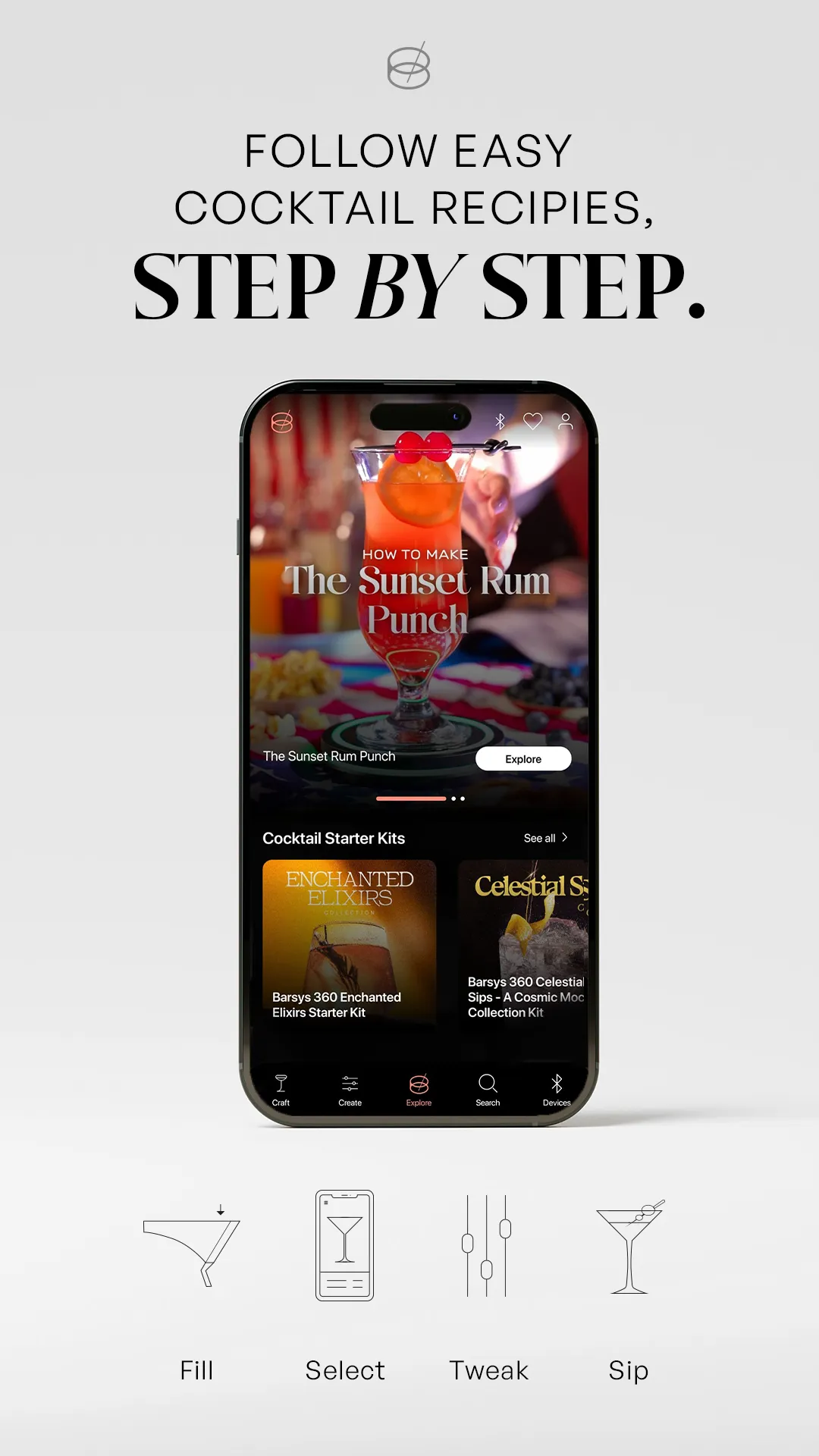 Barsys: Cocktail Crafting | Indus Appstore | Screenshot