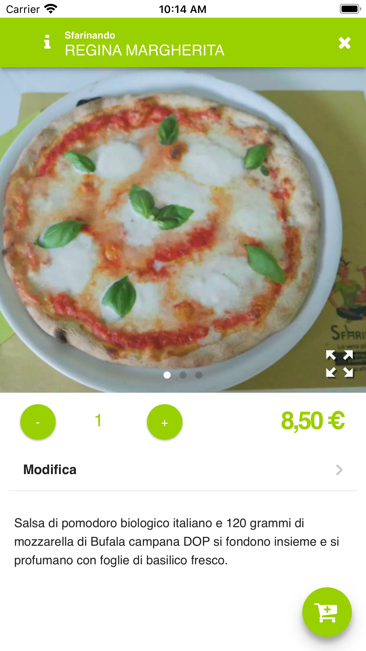 Sfarinando Pizzeria | Indus Appstore | Screenshot