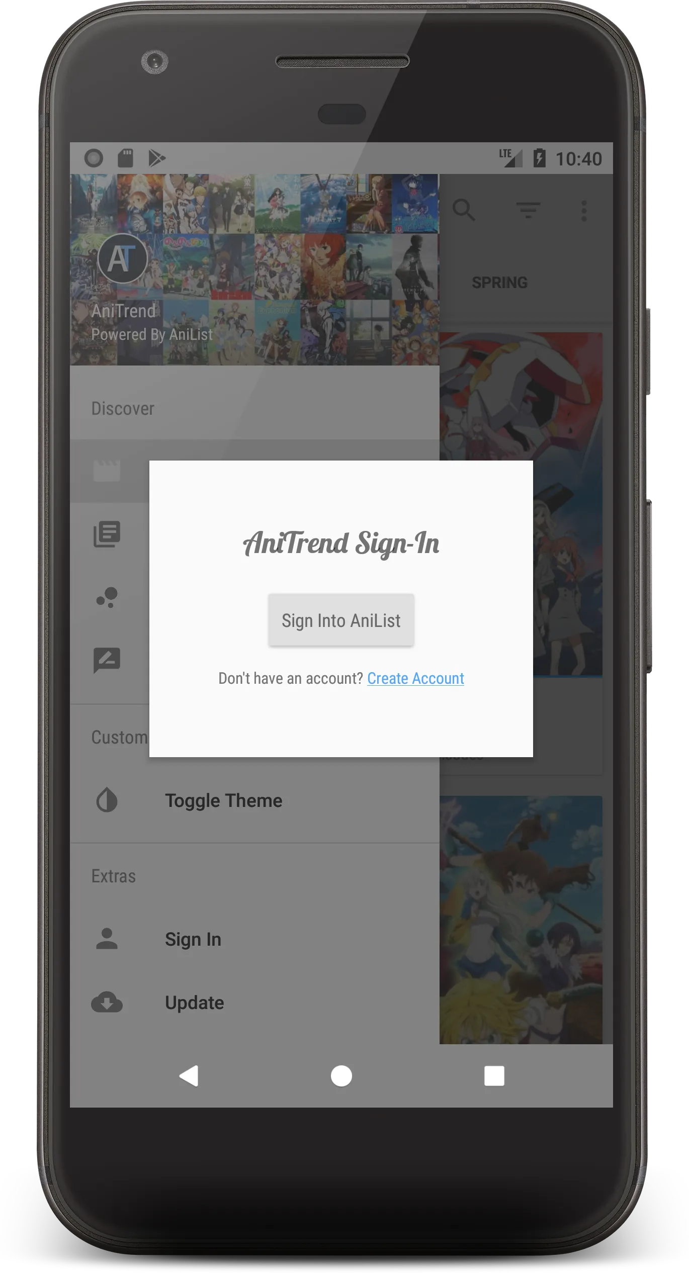 AniTrend - Track Anime, Manga! | Indus Appstore | Screenshot