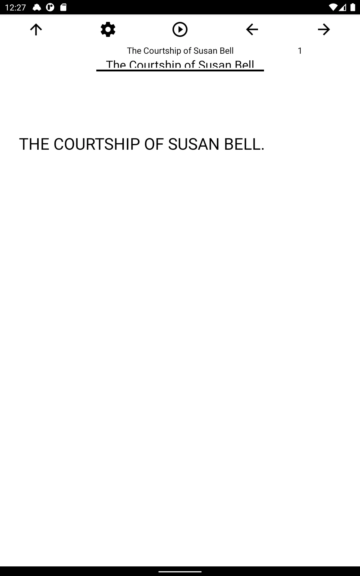 Book, The Courtship of Susan B | Indus Appstore | Screenshot