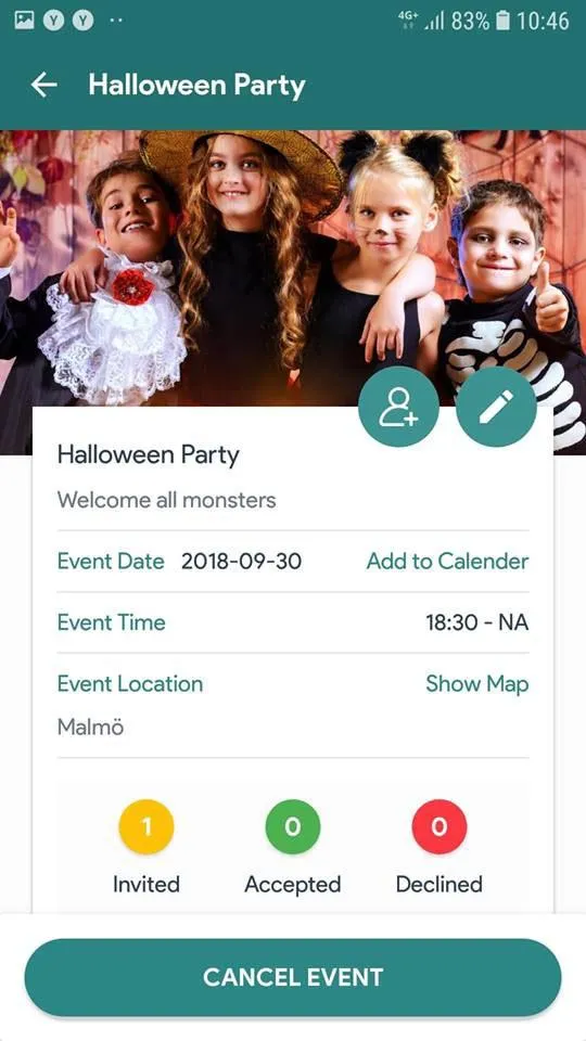 Grapevine Party Invitations | Indus Appstore | Screenshot