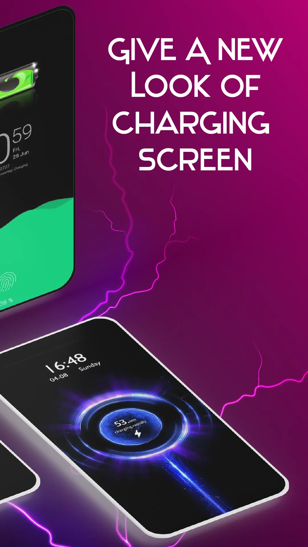 Battery Charging Animation 4D | Indus Appstore | Screenshot