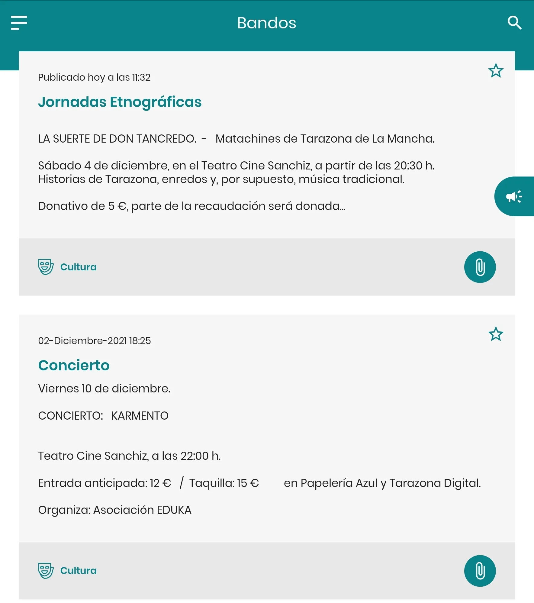 Tarazona de la Mancha Informa | Indus Appstore | Screenshot