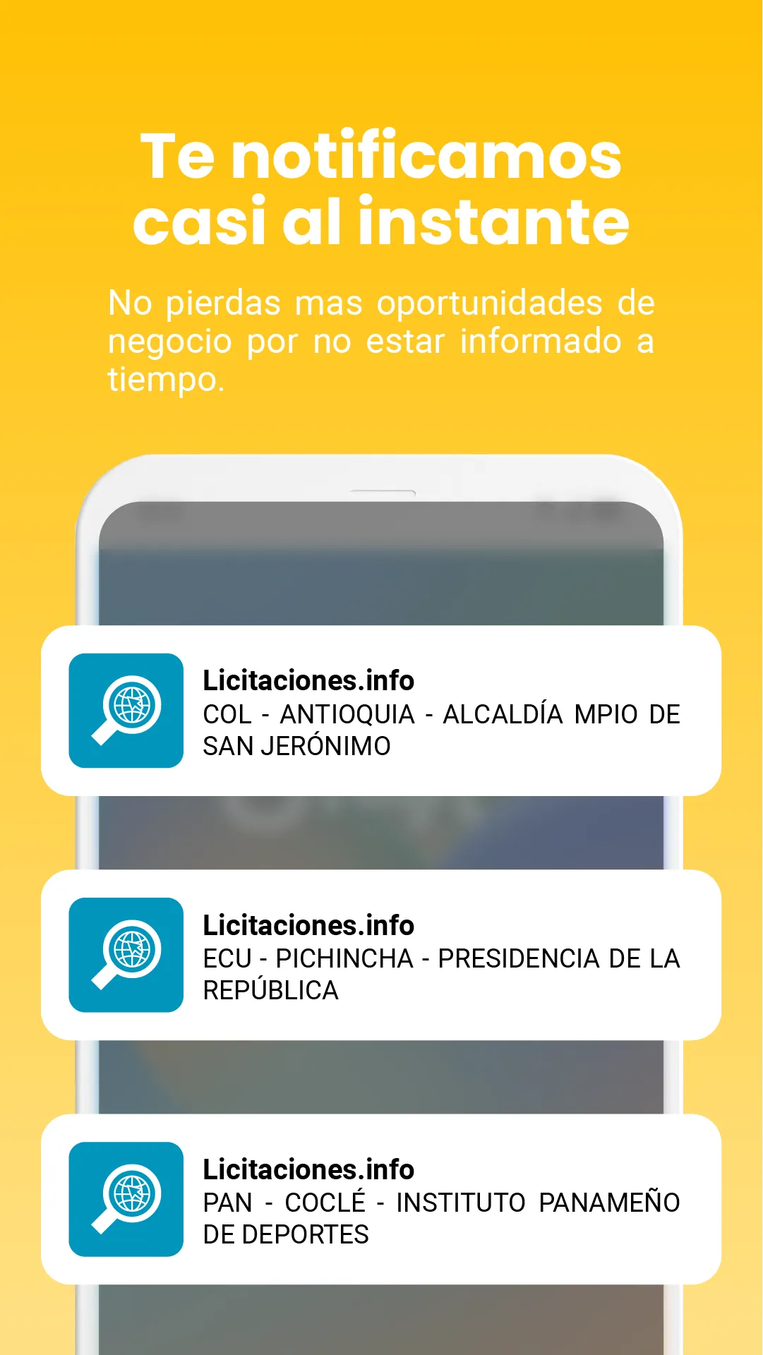 Licitaciones.info | Indus Appstore | Screenshot