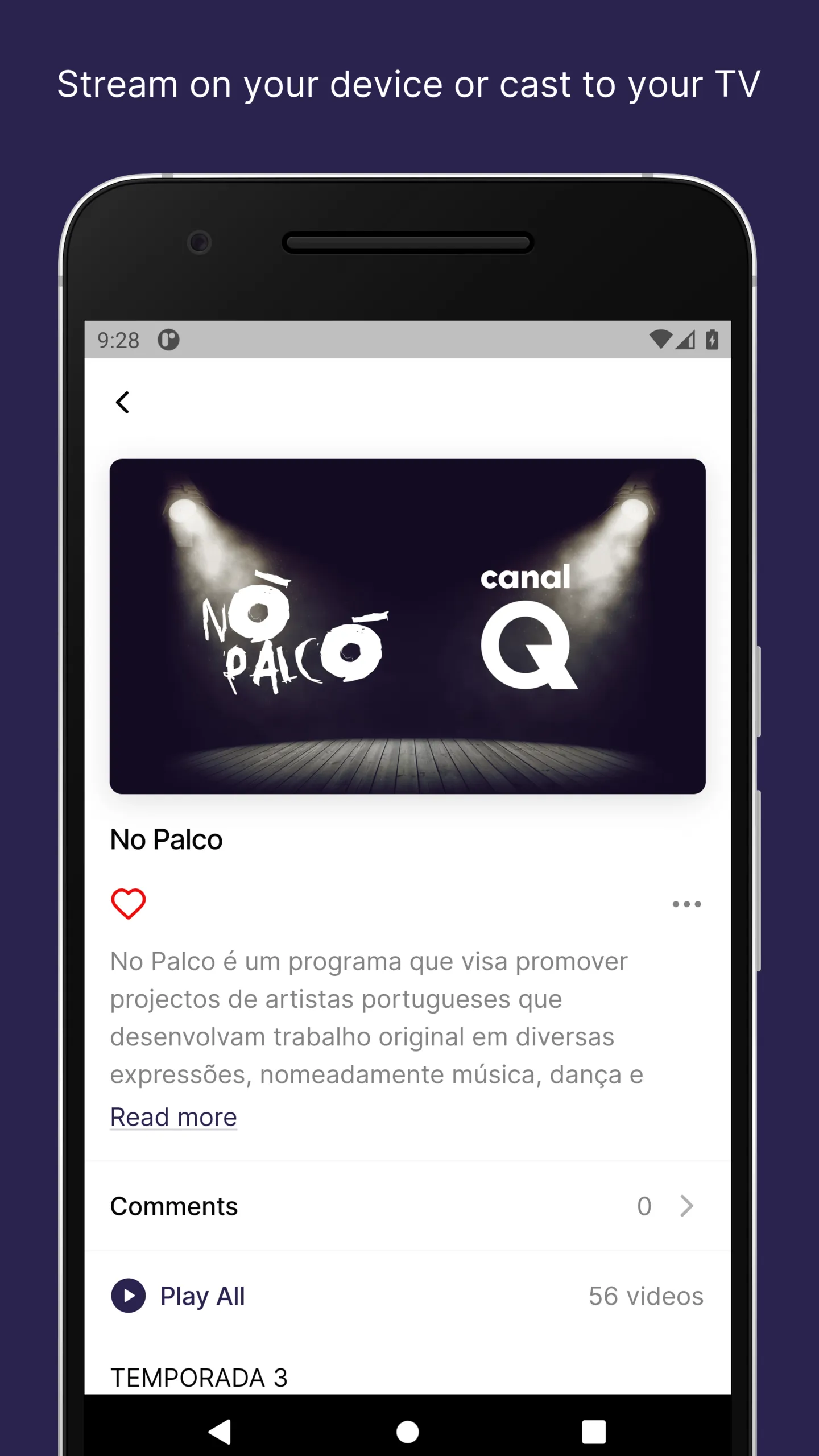 QPlay: Originais em Português | Indus Appstore | Screenshot