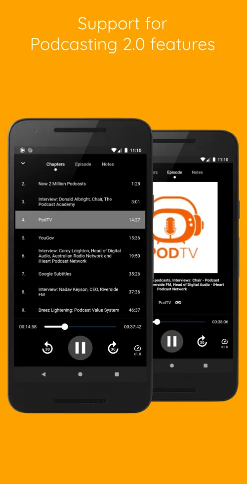 Anytime Podcast Player | Indus Appstore | Screenshot