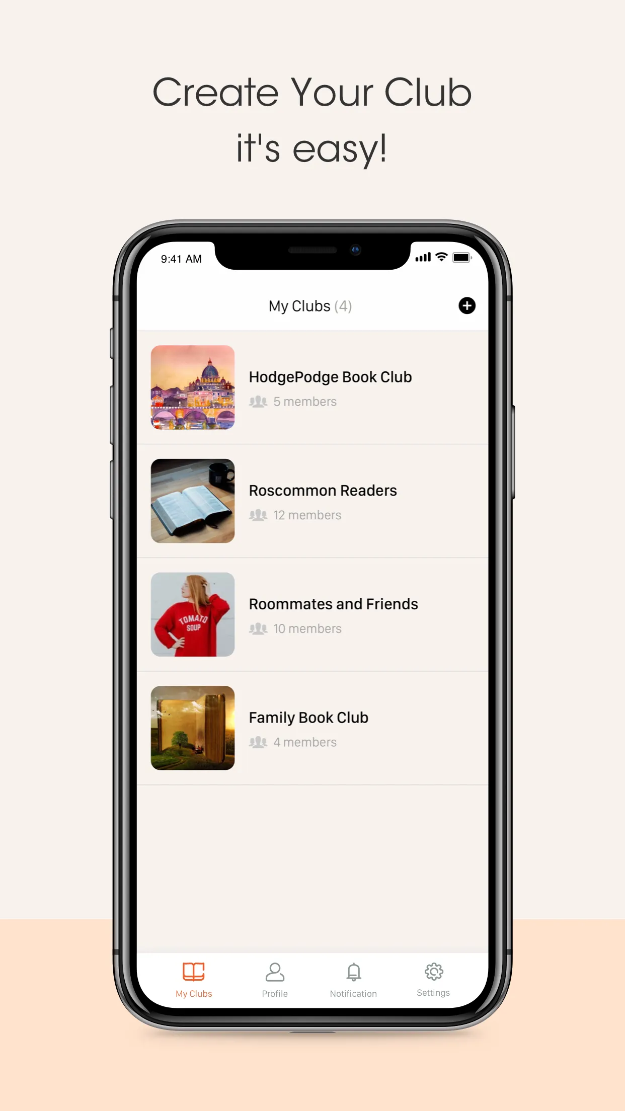 Bookclubs: Book Club Organizer | Indus Appstore | Screenshot