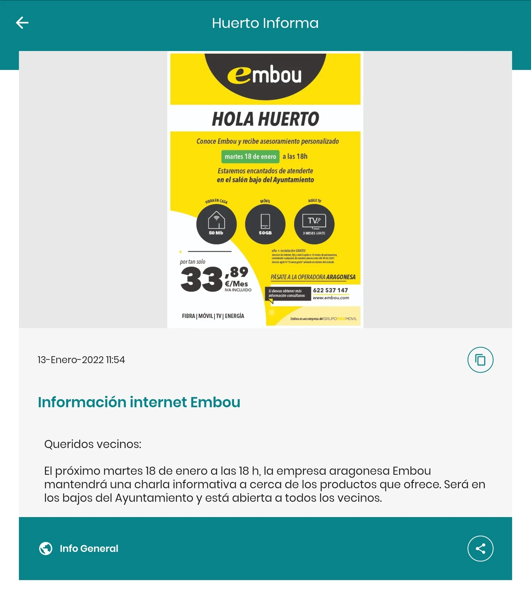 Huerto Informa | Indus Appstore | Screenshot