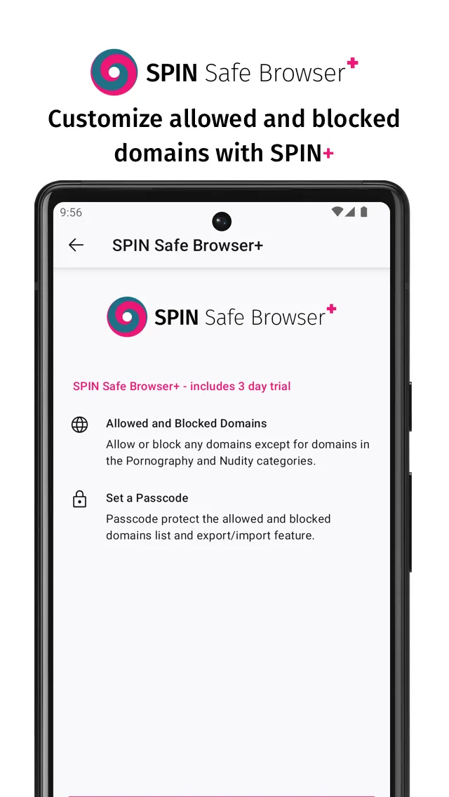 SPIN Safe Browser: Web Filter | Indus Appstore | Screenshot