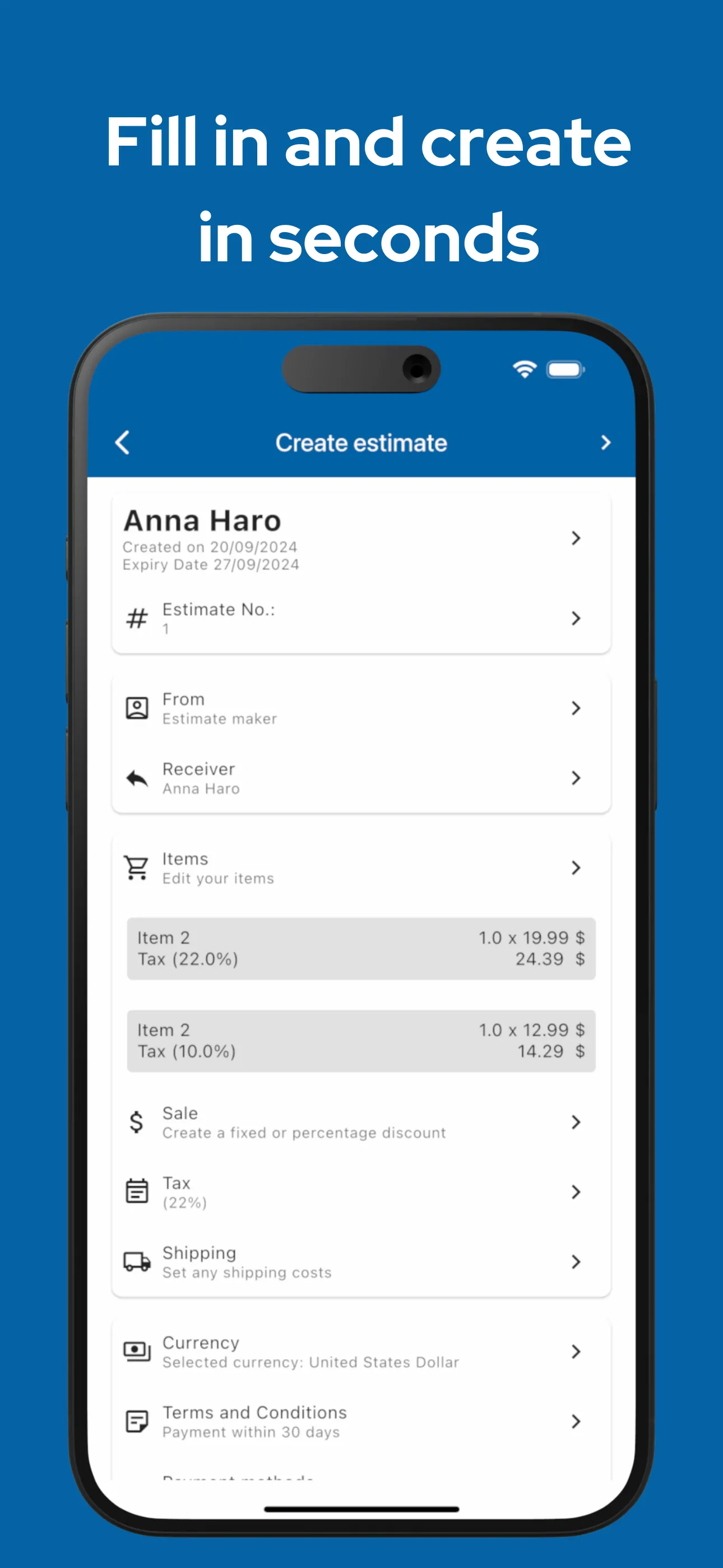 Estimate maker, contractor app | Indus Appstore | Screenshot