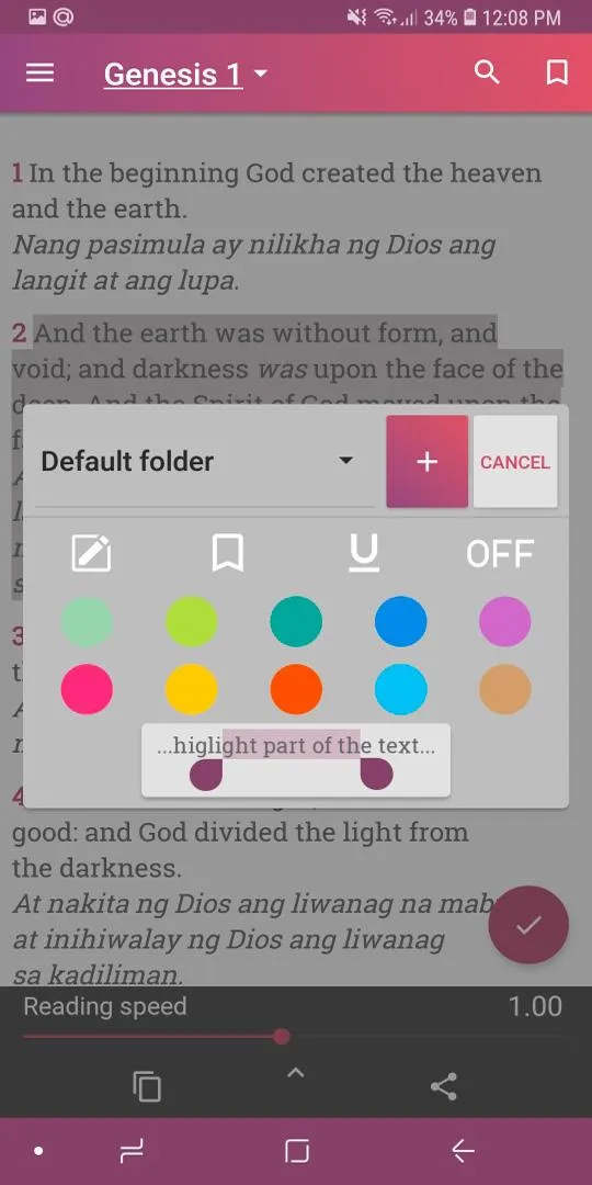 English Tagalog Bible Offline | Indus Appstore | Screenshot