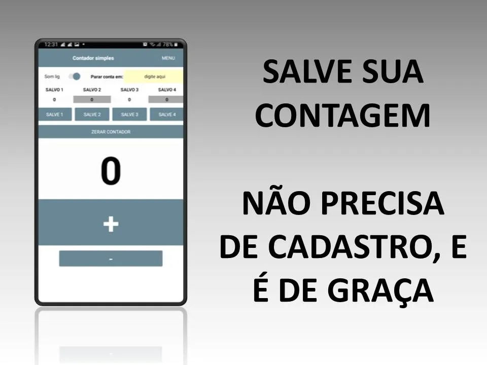 Contador simples | Indus Appstore | Screenshot