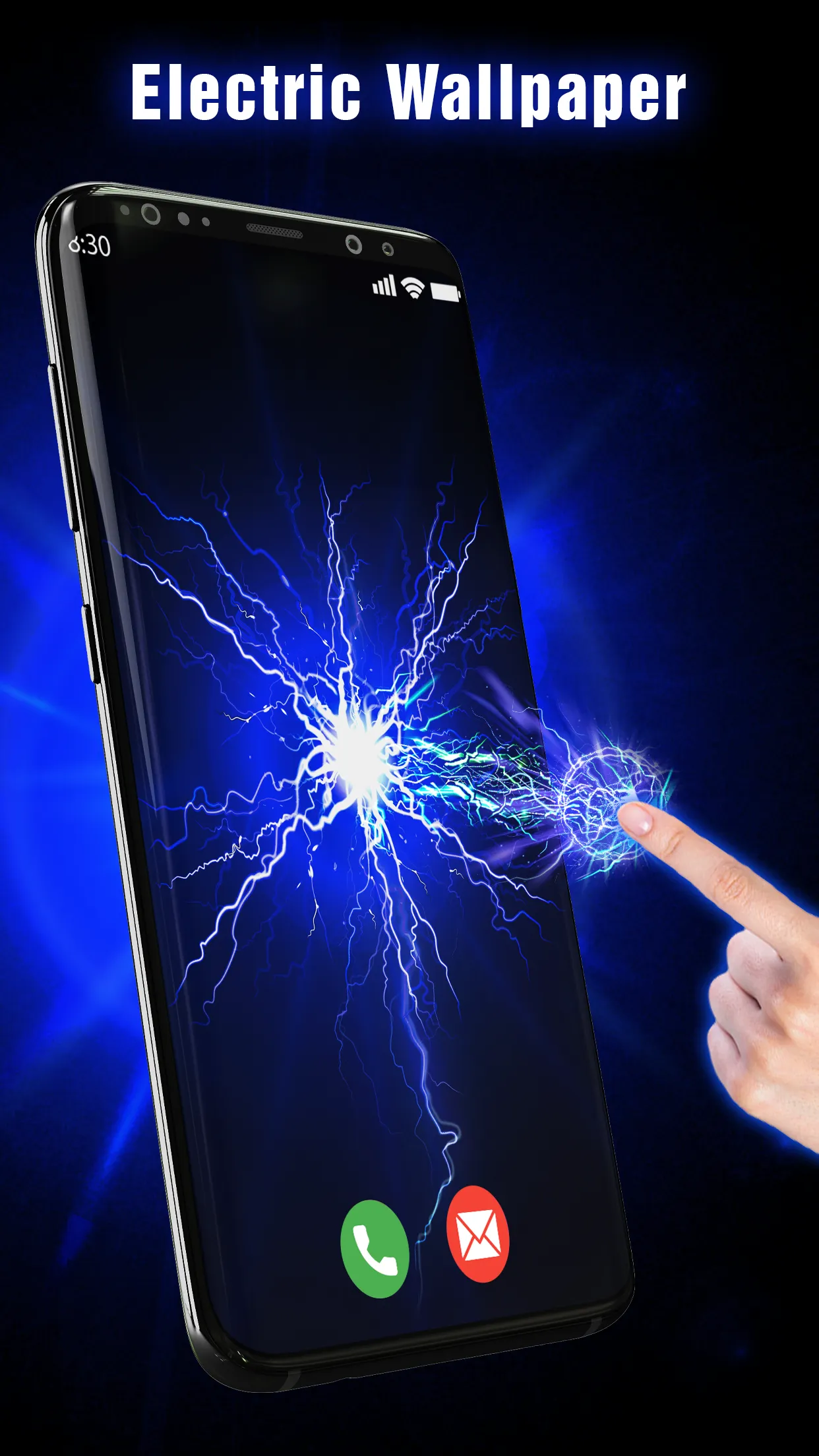 3D Electric Live Wallpaper | Indus Appstore | Screenshot