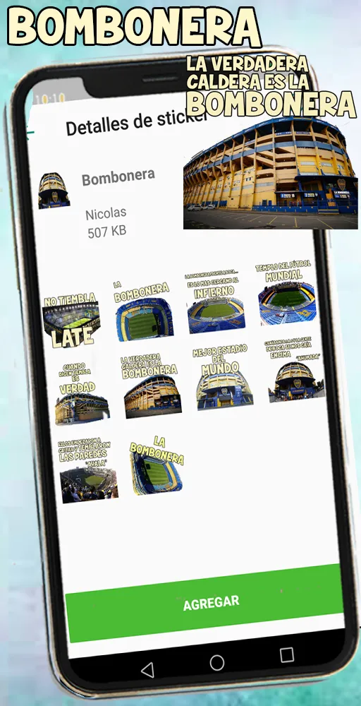 Stickers de Boca Juniors para  | Indus Appstore | Screenshot