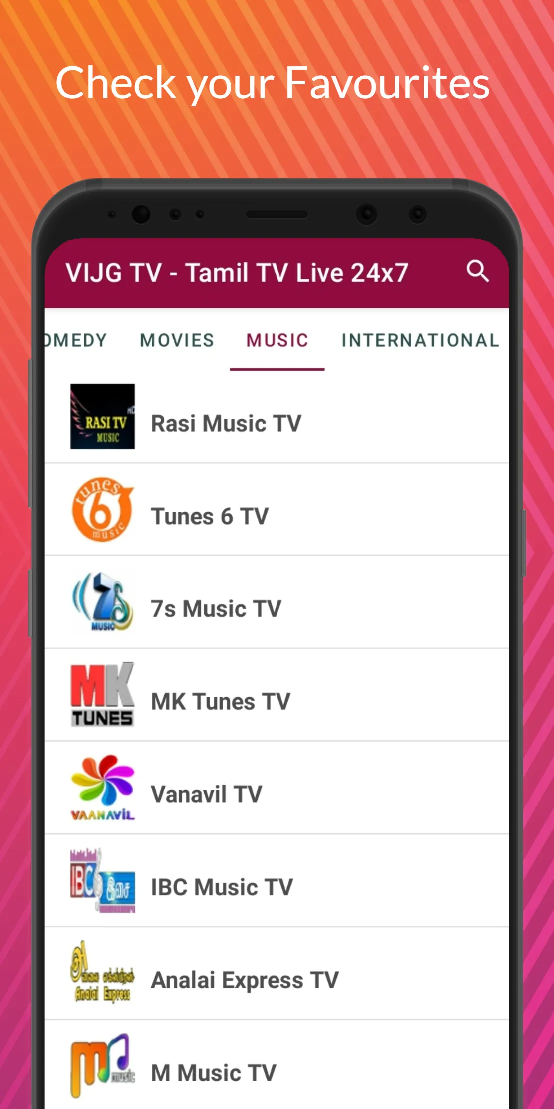 VIJG TV - Tamil TV Live 24x7 | Indus Appstore | Screenshot