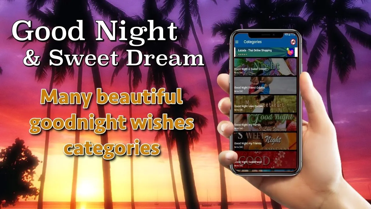 Good Night Sweet Dreams Wishes | Indus Appstore | Screenshot