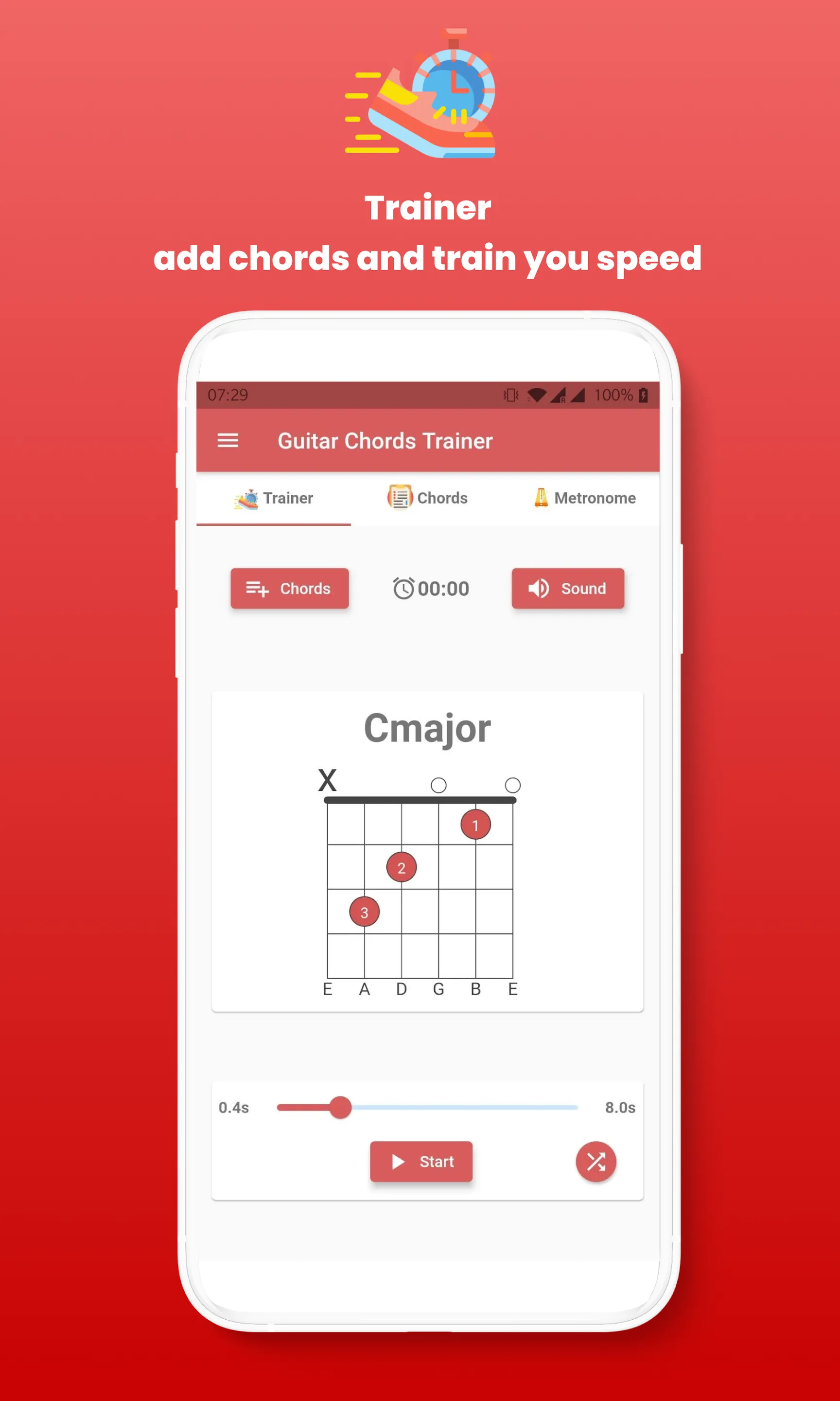 Guitar Chords Trainer | Indus Appstore | Screenshot