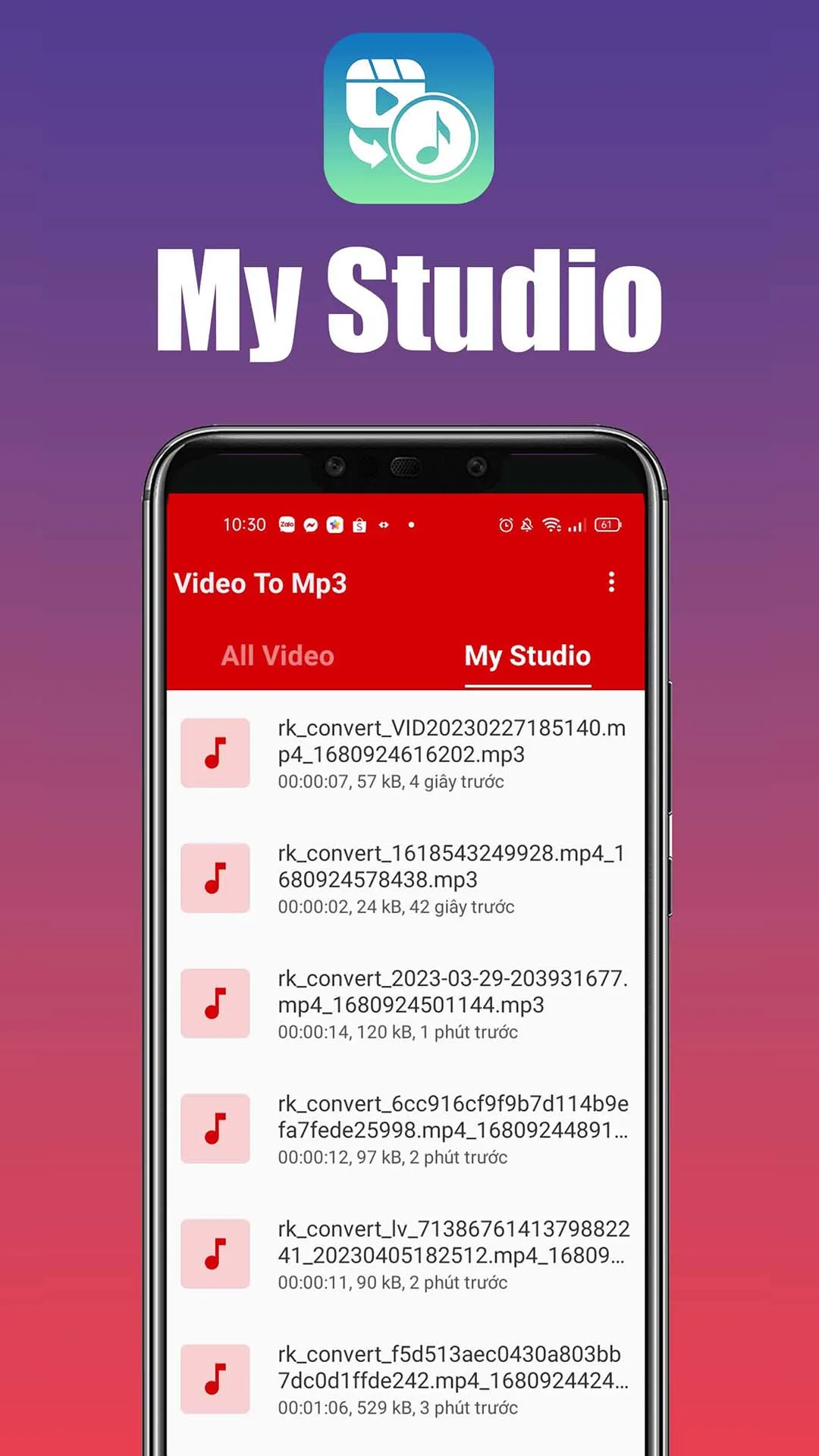 Video To Mp3, Video To Audio | Indus Appstore | Screenshot