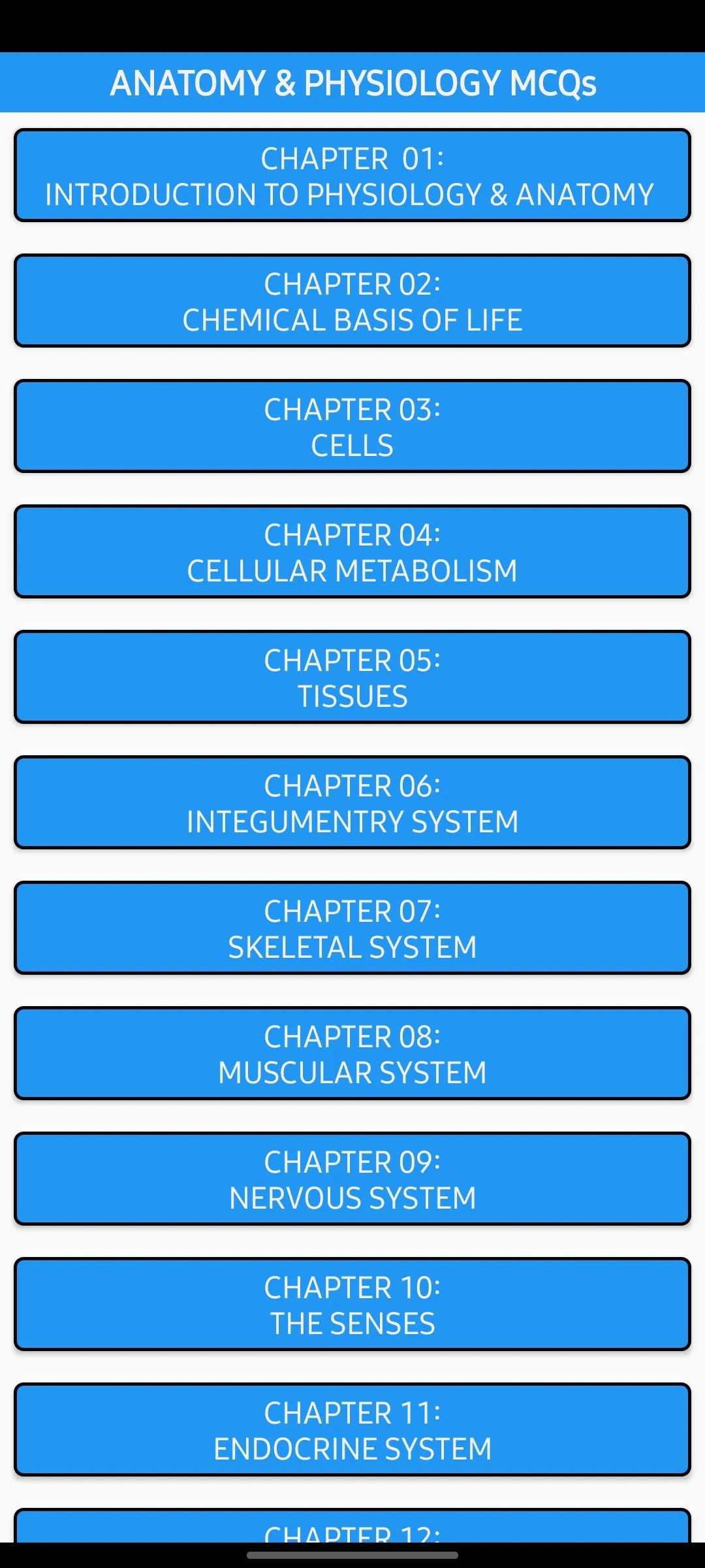 Anatomy and Physiology Quizlet | Indus Appstore | Screenshot