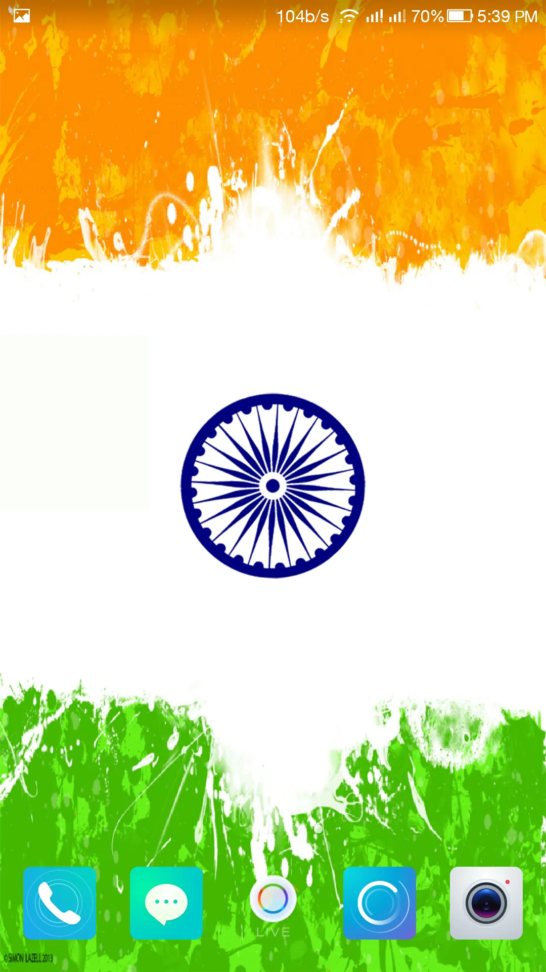 Indian Flag Live Wallpaper -Ha | Indus Appstore | Screenshot