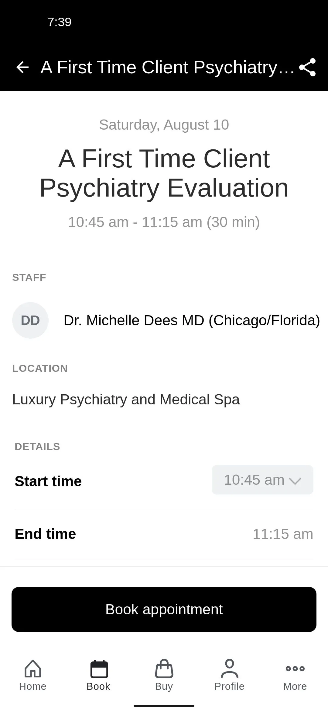 Luxury Psychiatry and Medical | Indus Appstore | Screenshot