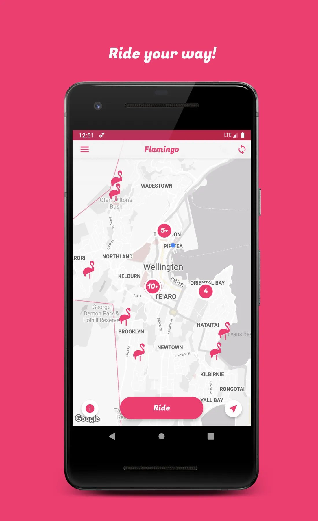 Flamingo Scooters | Indus Appstore | Screenshot