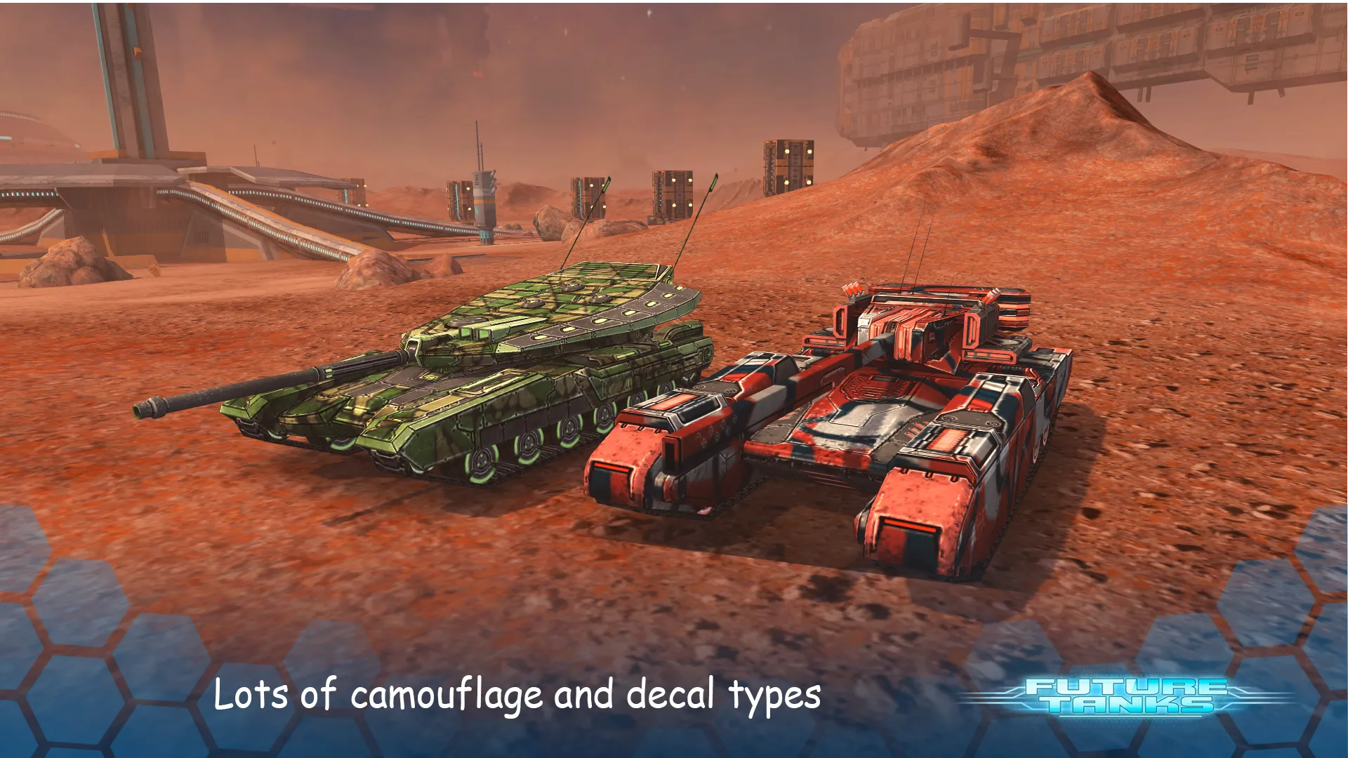 Future Tanks: War Tank Game | Indus Appstore | Screenshot