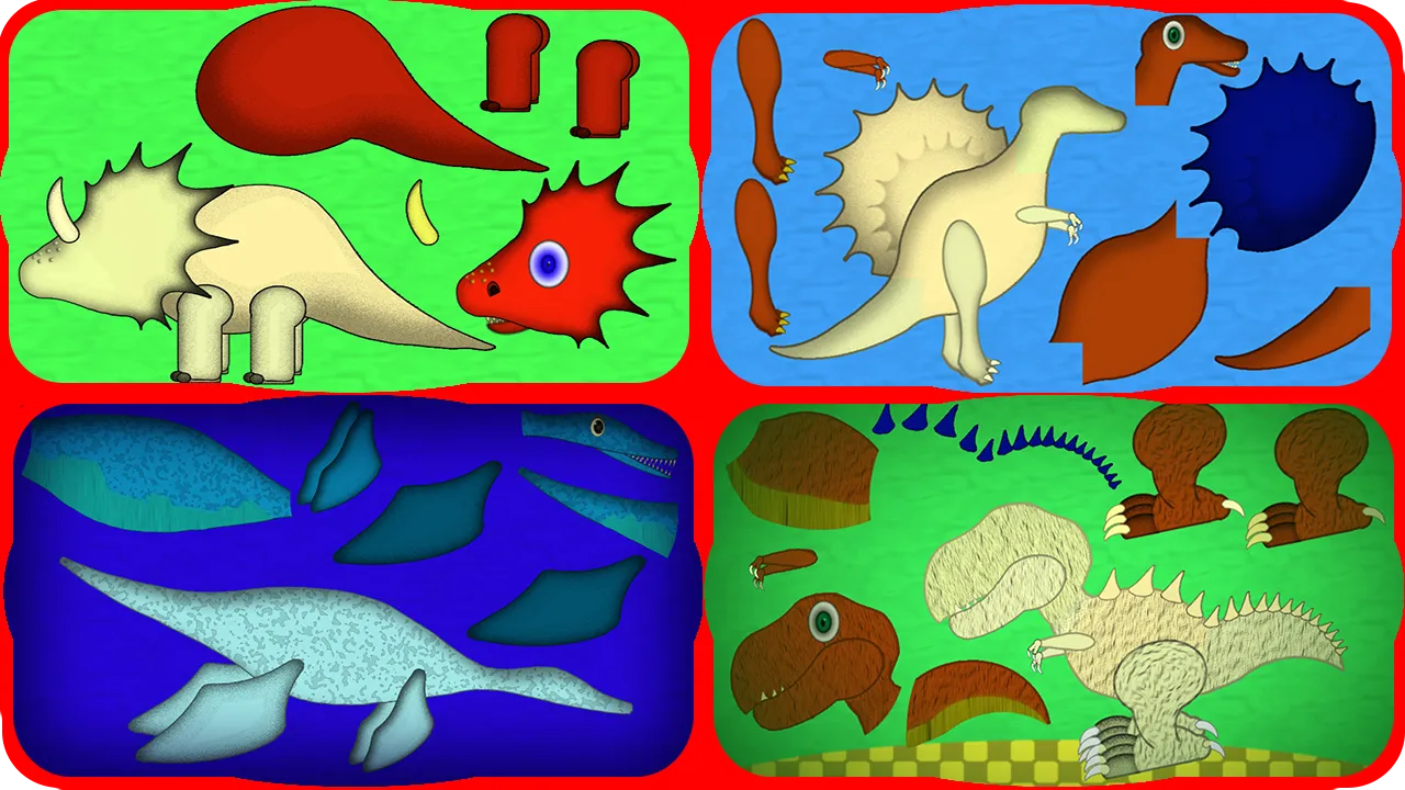 Dino ABC and puzzles | Indus Appstore | Screenshot