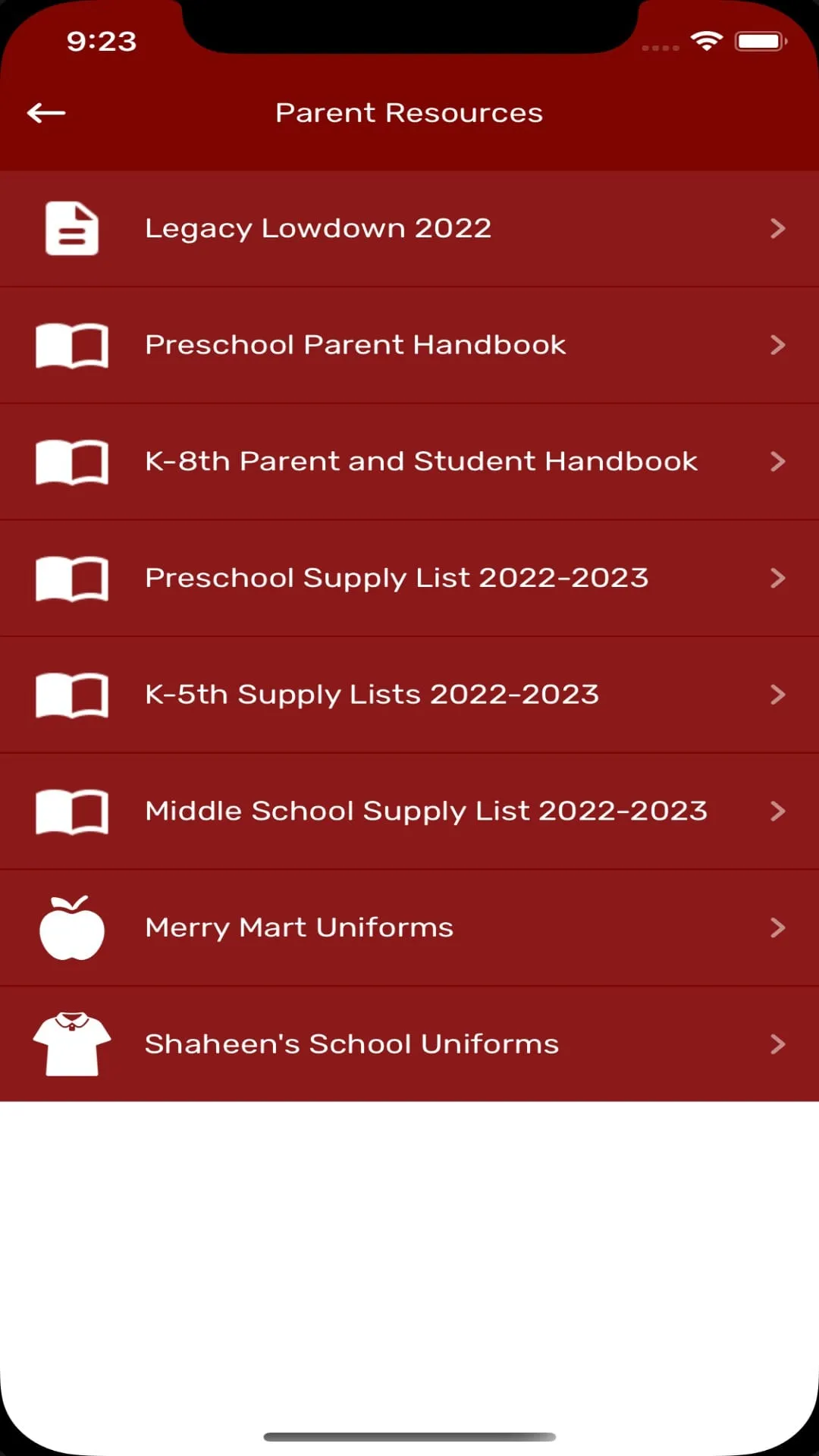 Legacy Christian School | Indus Appstore | Screenshot