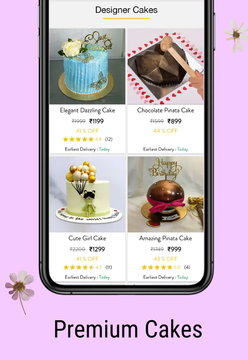 Cakezz : Online Cake delivery | Indus Appstore | Screenshot