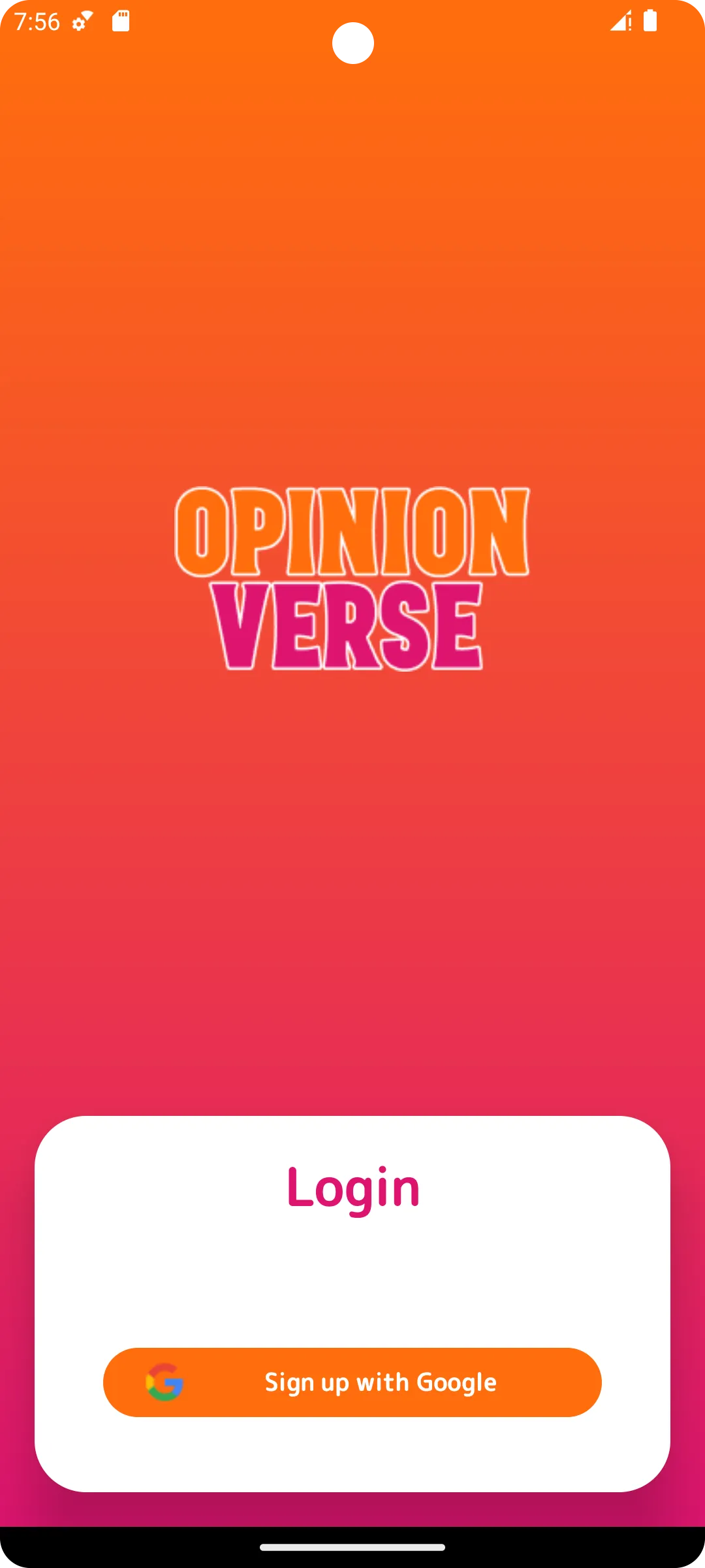 Opinion Verse | Indus Appstore | Screenshot