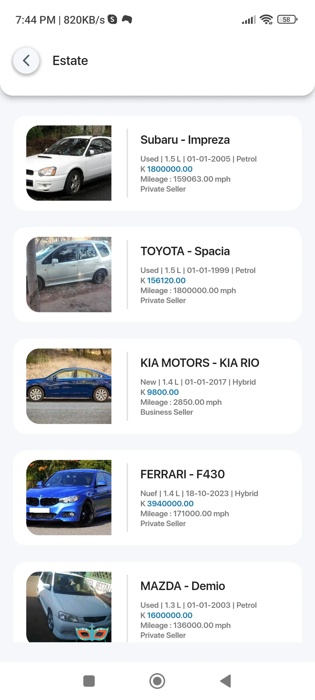 Kawawa Motors | Indus Appstore | Screenshot