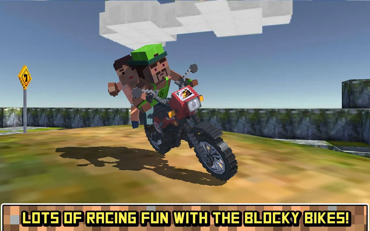 Blocky Motorbike Summer Breeze | Indus Appstore | Screenshot