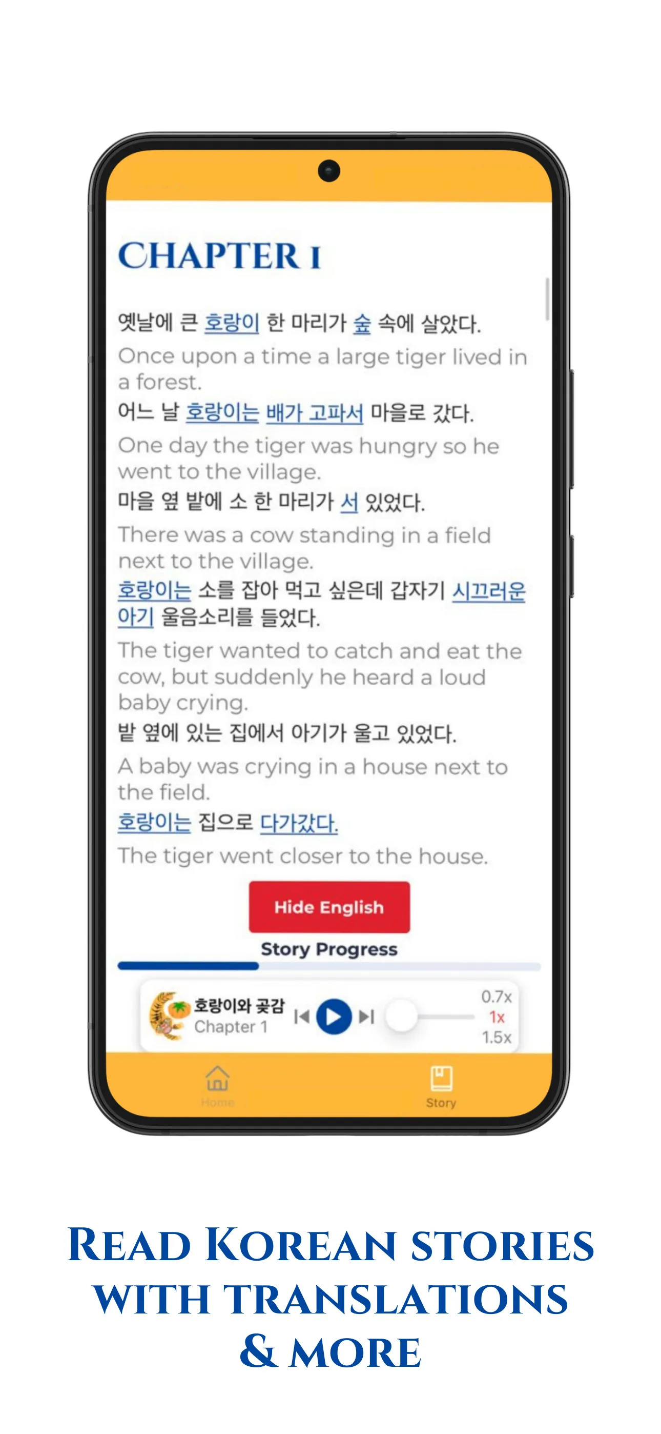 StoryKorean | Indus Appstore | Screenshot