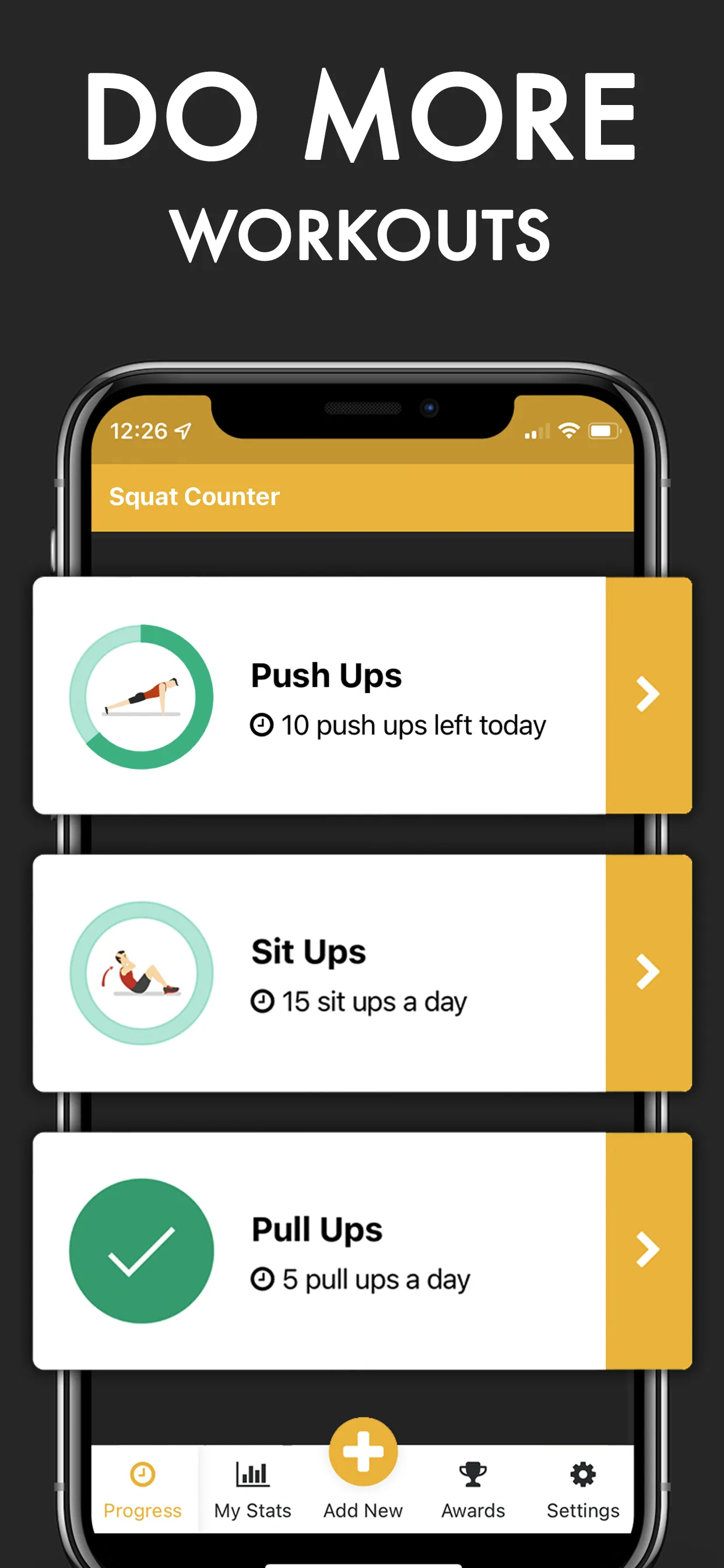 Squat Counter - Squats Tracker | Indus Appstore | Screenshot