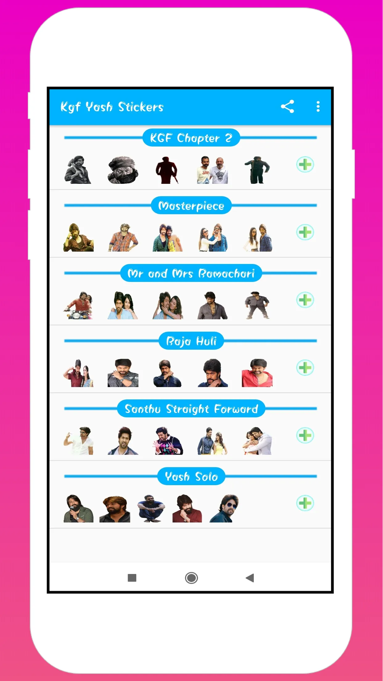 Kgf Yash Stickers | Indus Appstore | Screenshot