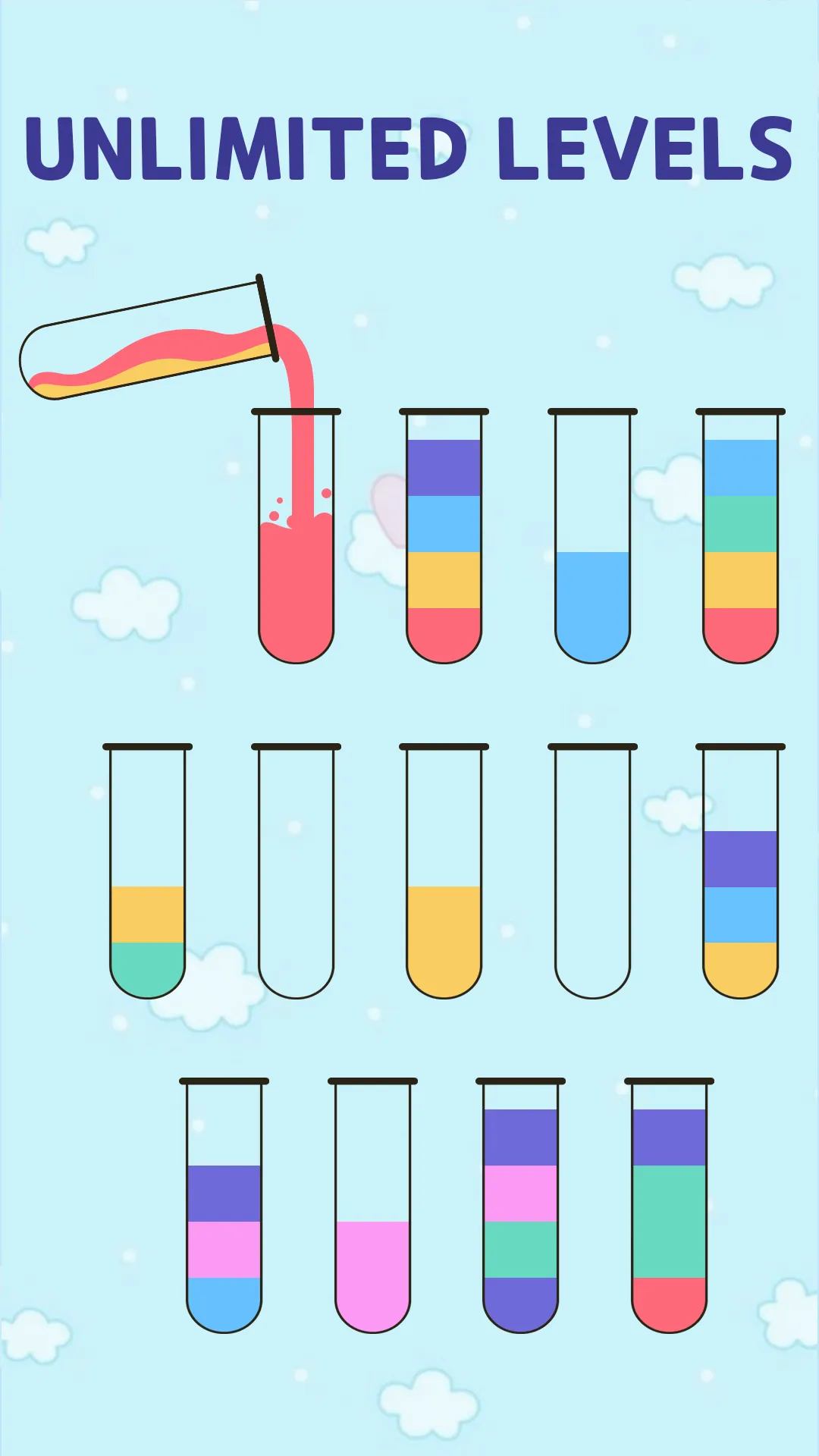 Color Sort: Water Pouring | Indus Appstore | Screenshot