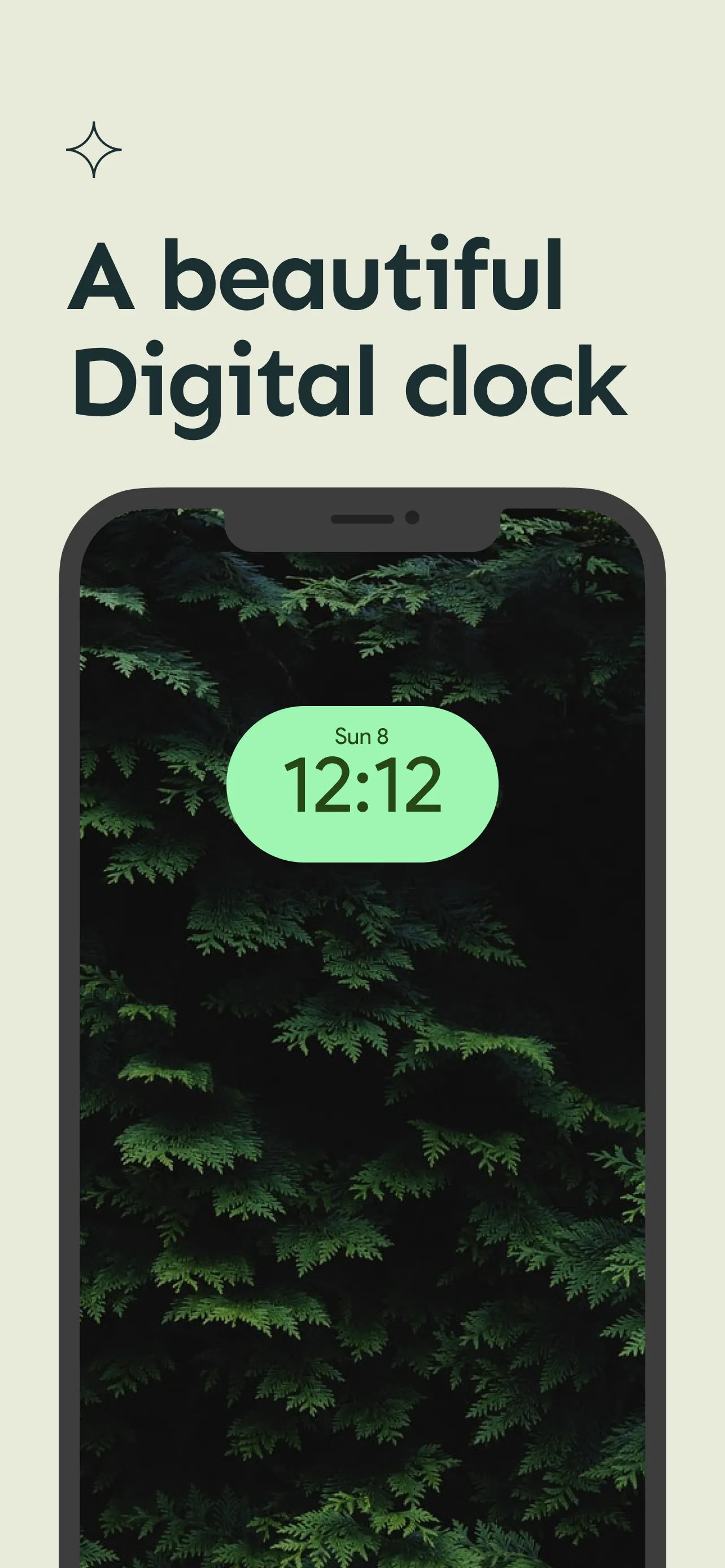 Android 12 Analog Clock Widget | Indus Appstore | Screenshot