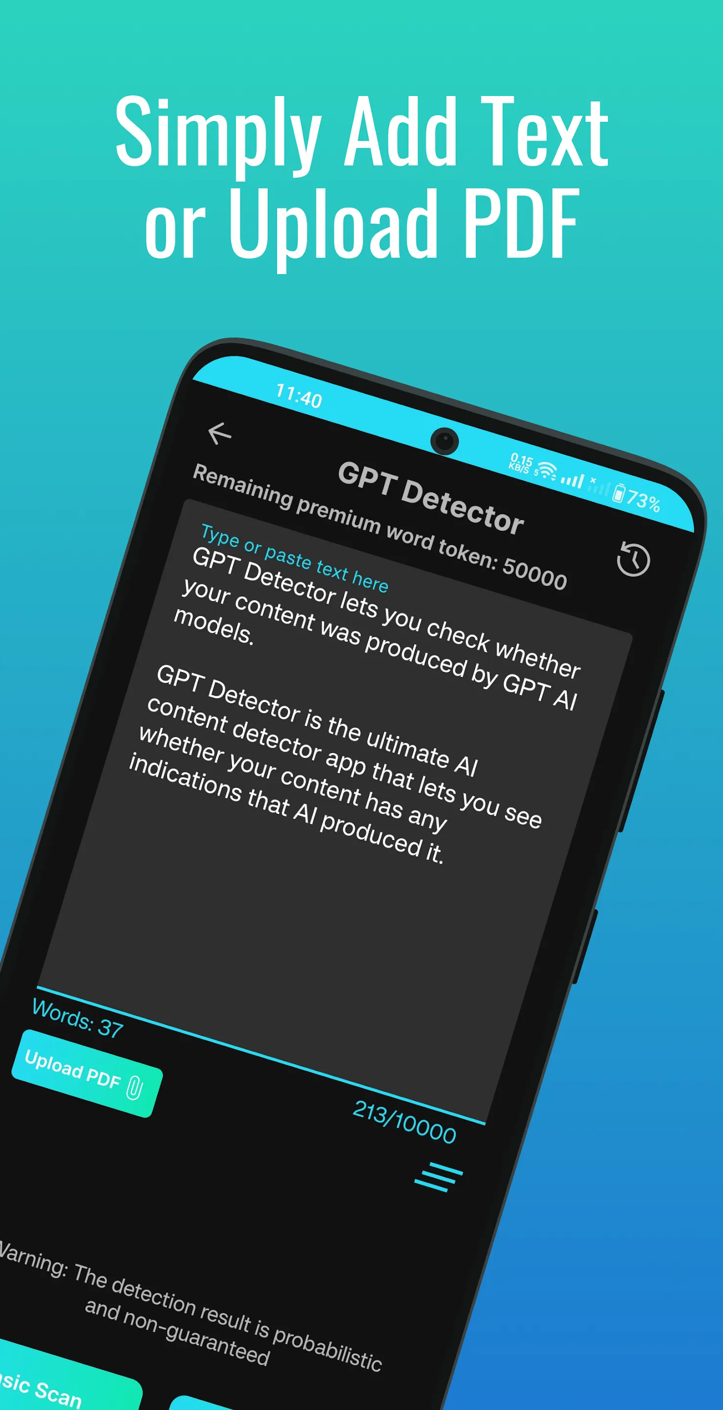 GPT Detector - Check AI Text | Indus Appstore | Screenshot