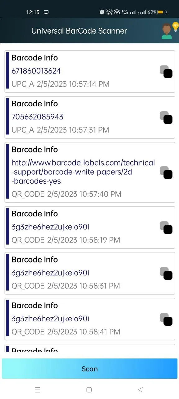 Universal Barcode Scanner | Indus Appstore | Screenshot