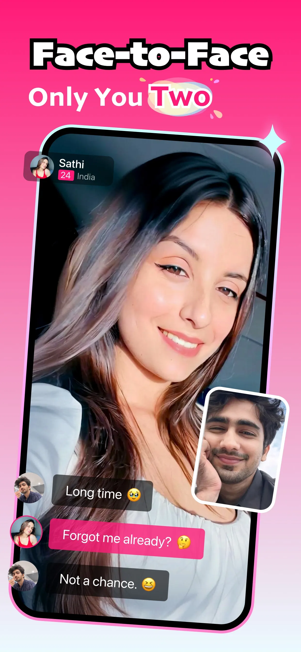 Sathi -Private Live Video Chat | Indus Appstore | Screenshot